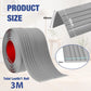 Stair anti Slip Nosing Vinyl Self-Adhesive Stair Treads Edge Trim 3 Meter Flexib