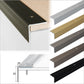 2.7m ANODISED ALUMINIUM ANTI NON SLIP STAIR EDGE NOSING -TRIM- 25x 25mm