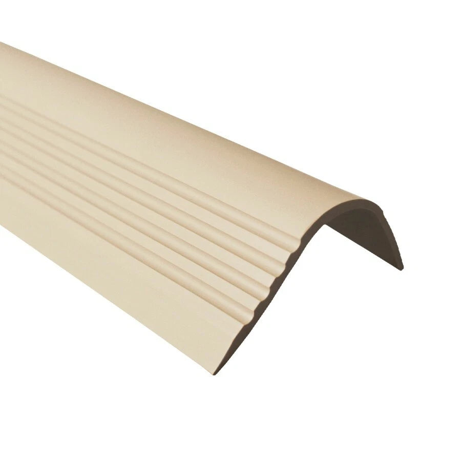 Stair Nosing Rubber Bullnose 118cm Non-Slip 52x40mm Step Edge Trim Strip RGPT