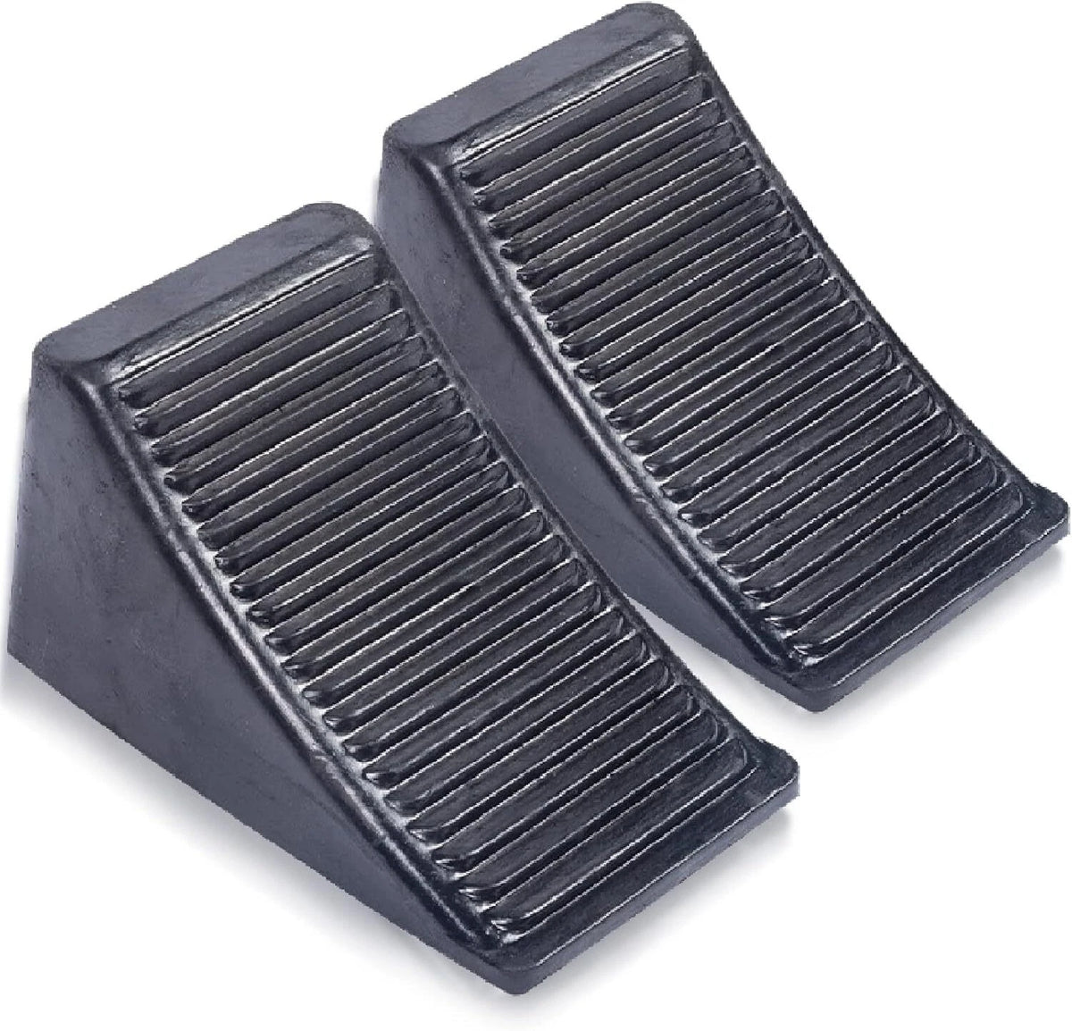 Tebery Solid Rubber Heavy Duty Wheel Chock - by Fasmov