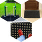 2x Rubber Door Entrance Mat Heavy Duty Non Slip Dirt Catcher Honeycomb 50x100cm