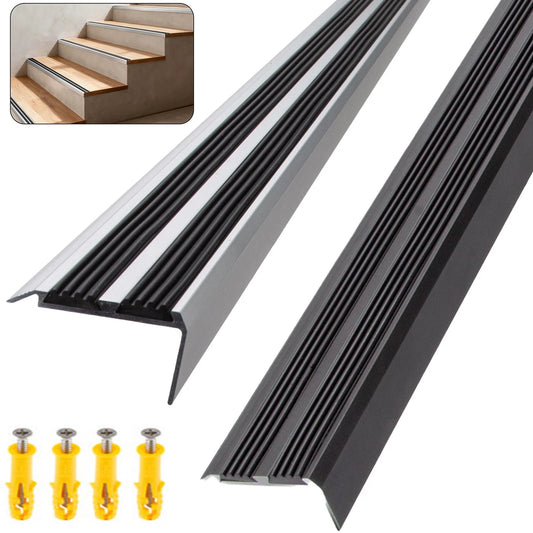 90cm Stair Nosing Edge Trim Step Nose Edging Nosings For Carpet, Wood, Laminate