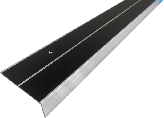 Aluminium Anti Slip Stair Nosing Step Nosing For Carpets Carpet Tiles 85 x 32mm
