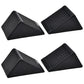 Rubber Wheel Chocks Heavy Duty Blocks for Vehicles, Cars, Caravan, Trailer 4 pcs