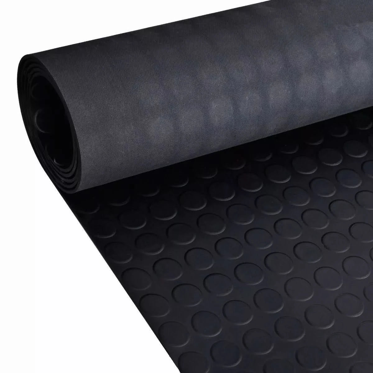 Coin Ruber Matting Coin Rubber Flooring Roll UK | Non Slip Penny Matting – Rubber Fit Floors