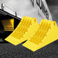 TRAILER YELLOW WHEEL CHOCKS HEAVY DUTY LORRY LARGE CHOCK E36 335x122x147 LOKHEN