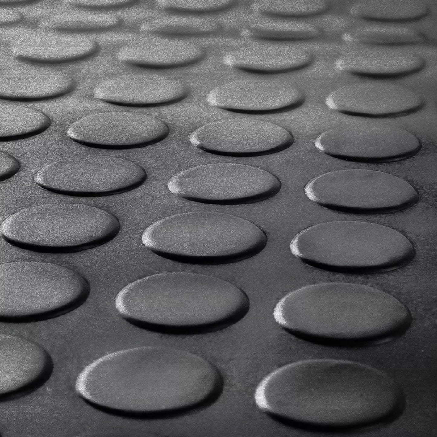 Coin Penny Rubber Flooring Matting Roll Heavy-Duty Non-Slip Garage Van Shed Car