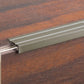 ALUMINIUM STAIR NOSING ANTI NON SLIP EDGE - STEP EDGING TRIM - 25x10 mm -1M