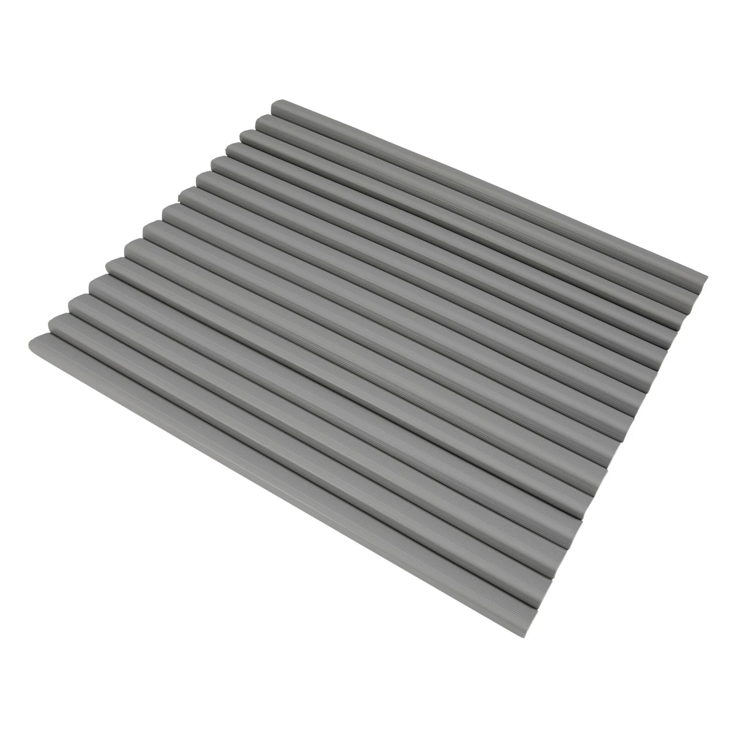 15PC Step Edge Trim Stair Nosing Rubber 90cm Non-Slip Bullnose Strip 50x25mm