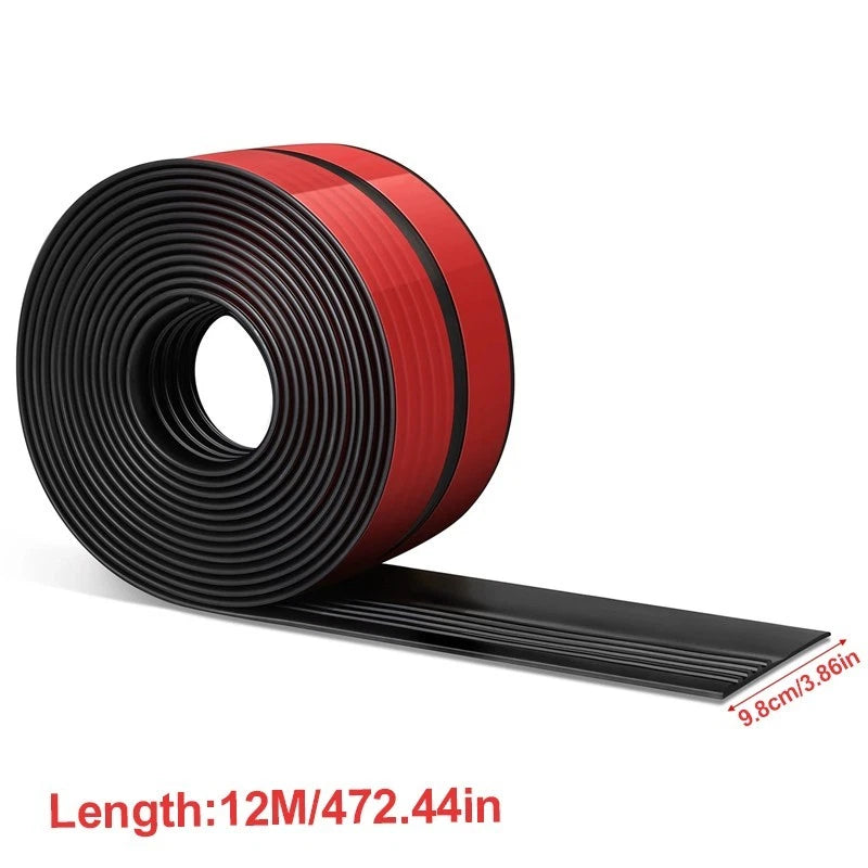 12M Stair Nosing Non-Slip Edge Trim Vinyl Step Nose Edging Nosings Self Adhesive