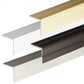 Stair nosing edging aluminium Self-adhesive anti non slip corner 900x25x25mm