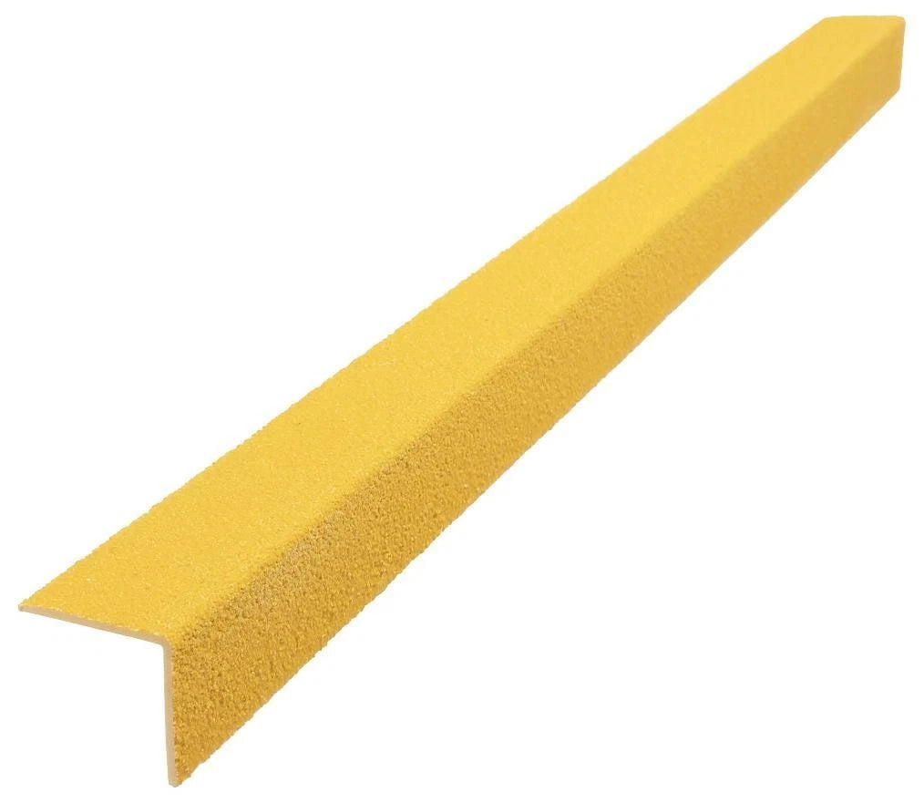 YELLOW STAIR NOSING 1M X 55mm - GRP070004N