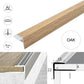 Aluminium Stair Nosing Wood Effect Edge Trim Step Edging Strip For Laminate A60
