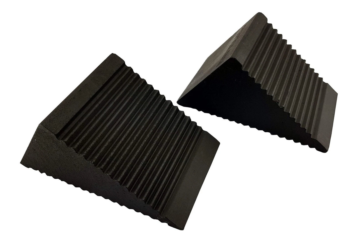 Buy Rubber Wheel Chocks for Cars, Trailers & Caravans UK – Rubber Fit ...