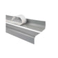 Non-Slip Stair Nosing Grey PVC 52x40mm Self-Adhesive Grooved Flexible 1.2m Safe