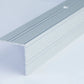 ANODISED ALUMINIUM STAIR NOSING ANTI NON SLIP EDGE -TRIM- 30x30 mm - 0.9M
