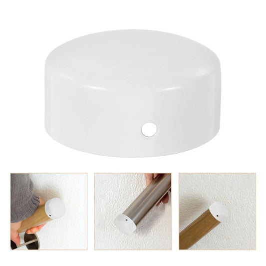 2 Pcs Stainless Steel Handrail End Caps Sealing Cover For Stair Railings