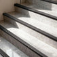 Aluminium Stair Nosing Anti Slip Edge Trim Step Carpet Nose Edging Black/Sliver