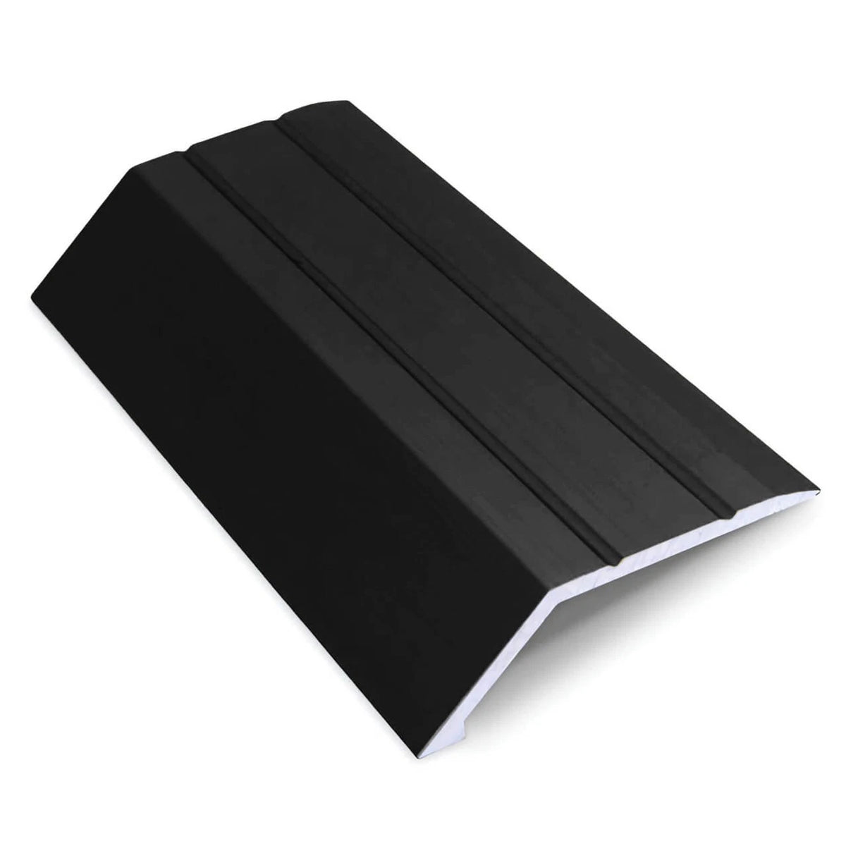 Transition Strip Aluminium Matt Brass 0.9m x 50mm Self Adhesive Ramp 15mm Cover