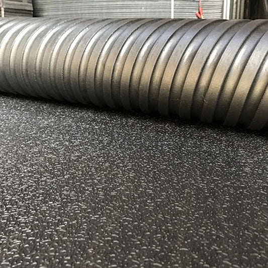 Rubber Floor Gym mats, Commercial Flooring 12mm(6x4) Foot Amoeba Top Design