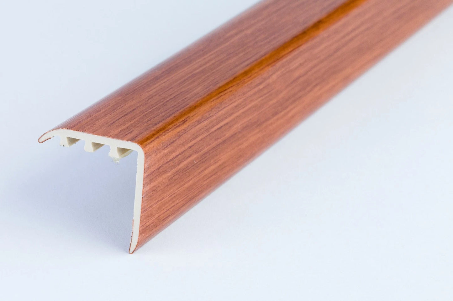 STAIR NOSING EDGE UPVC WOOD EFFECT -TRIM- EDGING NOSING 30 x 30mm x 900 mm