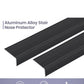 Black 36" Metal Stair Nosing, Heavy-Duty Aluminum Self-Adhesive Stair Edge