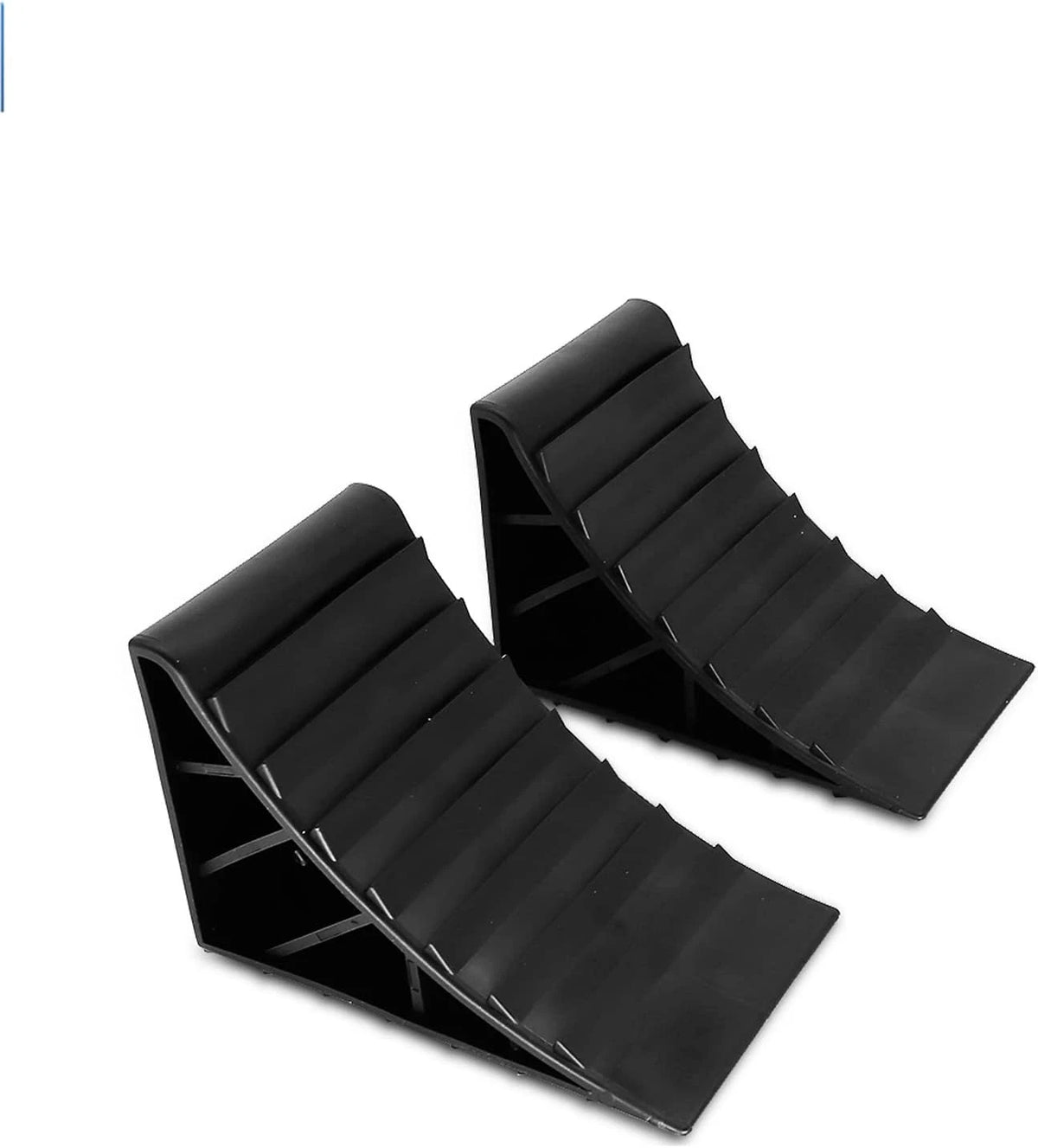 Heavy Duty Wheel Chocks Stoppers Block with Handles for Car Trailers