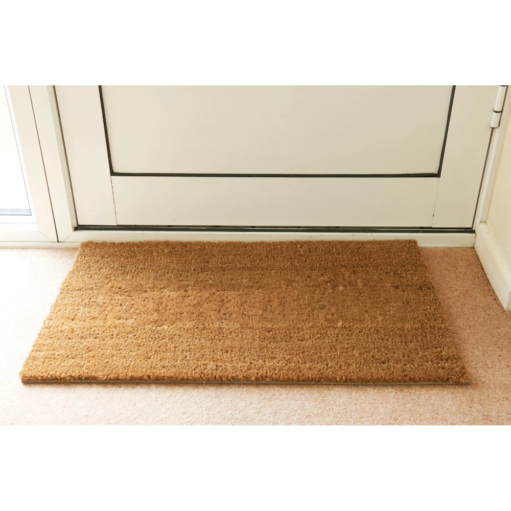 Heavy Duty Coir Entrance Matting - Lifts Dirt - Foyer Lobby Reception Door Mat