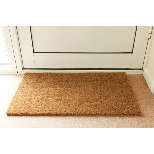 Heavy Duty Coir Entrance Matting - Lifts Dirt - Foyer Lobby Reception Door Mat