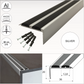 15x ALUMINIUM STAIR NOSING EDGE TRIM STEP NOSE EDGING NOSING FOR CARPET WOOD A37