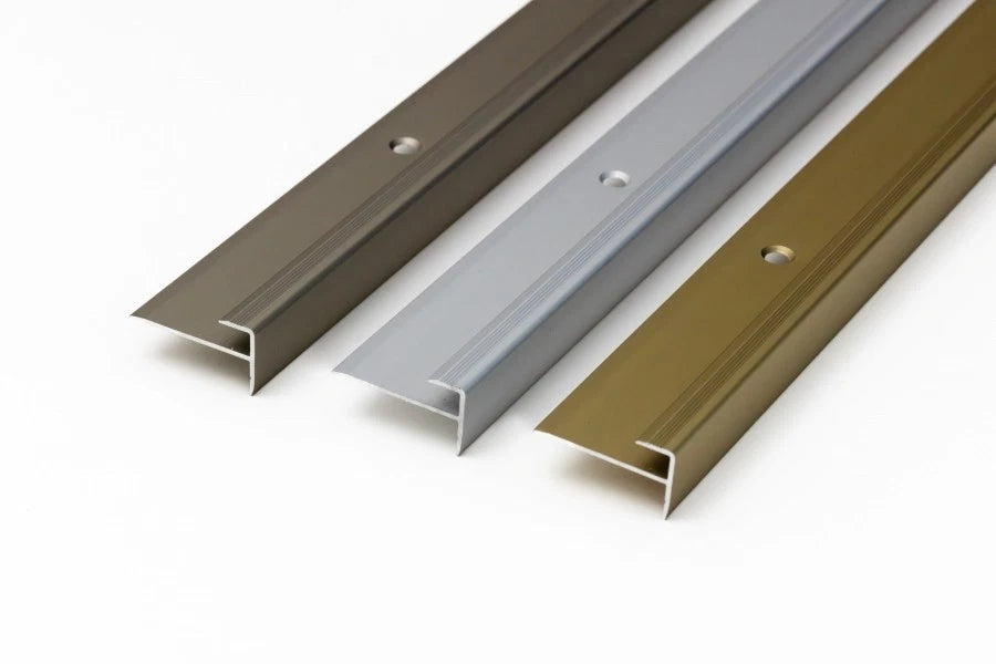 LVT 3mm STAIR NOSING 90 cm 35.49'' VINYL FLOORING STAIR EDGE PROFILE TRIM - F3