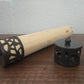 Stair Handrail End Caps for 54mm Round Wall Rails Factory Reject Brown not Black
