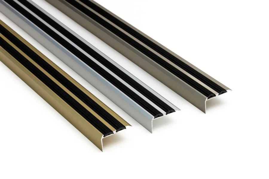 ALUMINIUM STAIR NOSING ANTI NON SLIP EDGE -TRIM-STAIR NOSING 35.43 inch (0.9M)