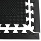 Heavy Duty Rubber Gym Mats Garage Flooring Tiles Commercial Interlocking 4pcs