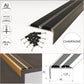 1.8m ALUMINIUM STAIR NOSING EDGE TRIM STEP NOSE EDGING NOSINGS FOR CARPET WOOD