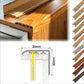 UPVC WOOD EFFECT STAIR EDGE NOSING -TRIM- EDGING NOSING 30 x 30mm
