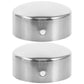 Set of 2 End Caps for Stair Rails Staircase Handrail Round Fitting