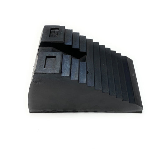 Rubber Wheel Chock Heavy Duty Block for Vehicles, Cars, Caravan, Trailer 1.3kg