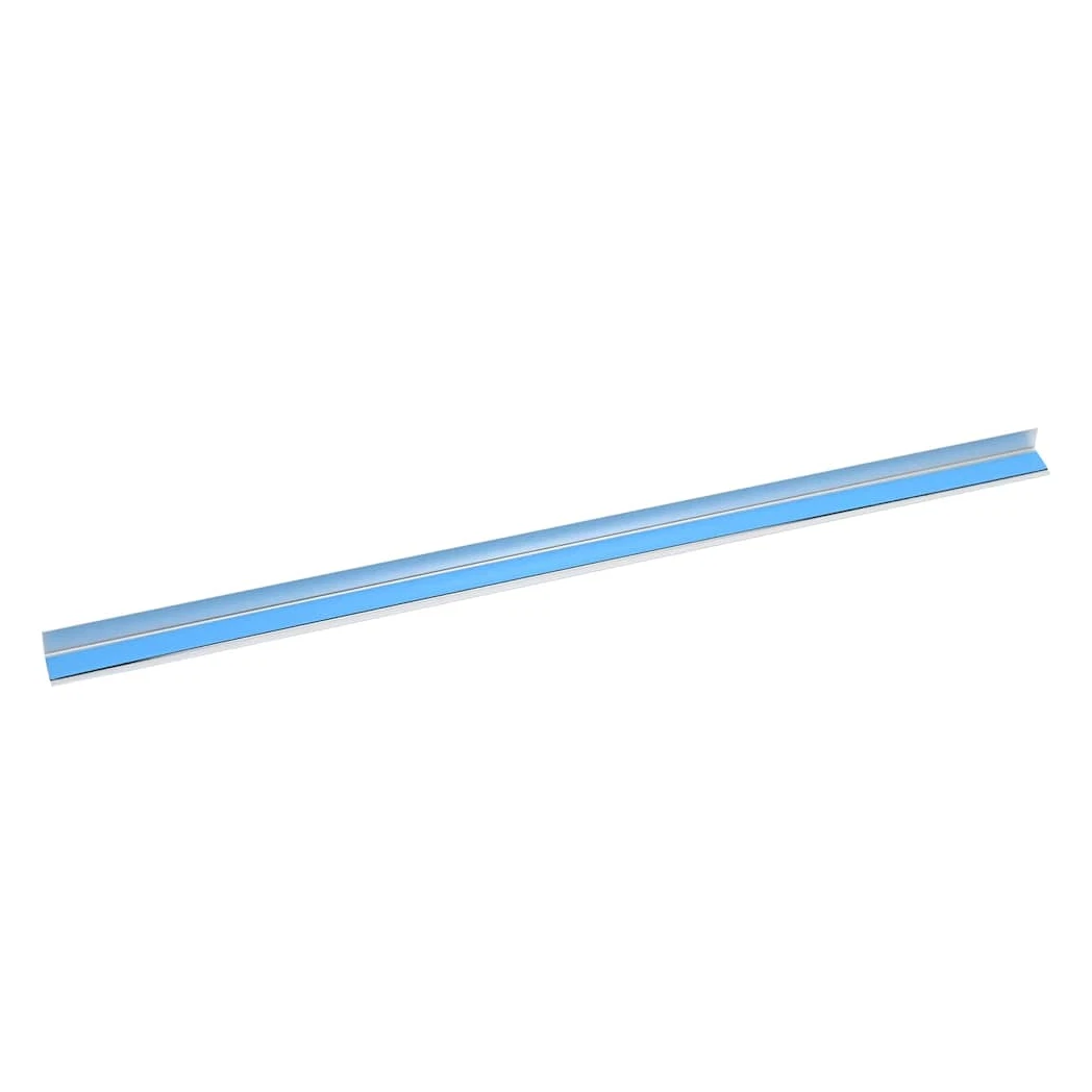 Stair Nosing L-Shaped Silver Aluminium 67 x 3.5 x 3 cm 30pcs Indoor Edge Guard.