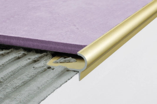 2.5m ROUNDED STAIR NOSING EDGE TRIM STEP NOSE EDGING NOSINGS FOR TILES A80