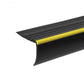 Stair Nosing Rubber Bullnose 118cm Non-Slip 40x40mm Step Edge Trim Cover RDO
