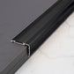 Stair Nosing Edge Trim Strips Aluminum Alloy Step Protector 0.9M black