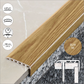 UPVC WOOD EFFECT STAIR EDGE NOSING -TRIM- EDGING NOSING 45 x 22mm
