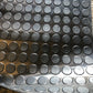 Stud / Penny Coin Rubber Flooring Matting Garage, Van Car Roll mat 5mm 2m wide