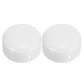 2Pcs Stainless Steel Stair Railing End Caps Durable White Handrail Covers