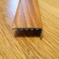 UPVC WOOD EFFECT STAIR EDGE NOSING -TRIM- EDGING NOSING 45 x 22mm
