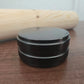 Stair Handrail End Caps for 54mm Round Wall Rails Gun Metal Black Modern Design