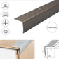 ALUMINIUM ANTI NON SLIP STAIR EDGE NOSING 35x 35mm EDGING STEP TRIM 2.7m -A41
