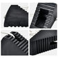 Rubber Wheel Chocks 2PCS Heavy Duty Rubber Black 170x95x95mm Car Trailer Boat