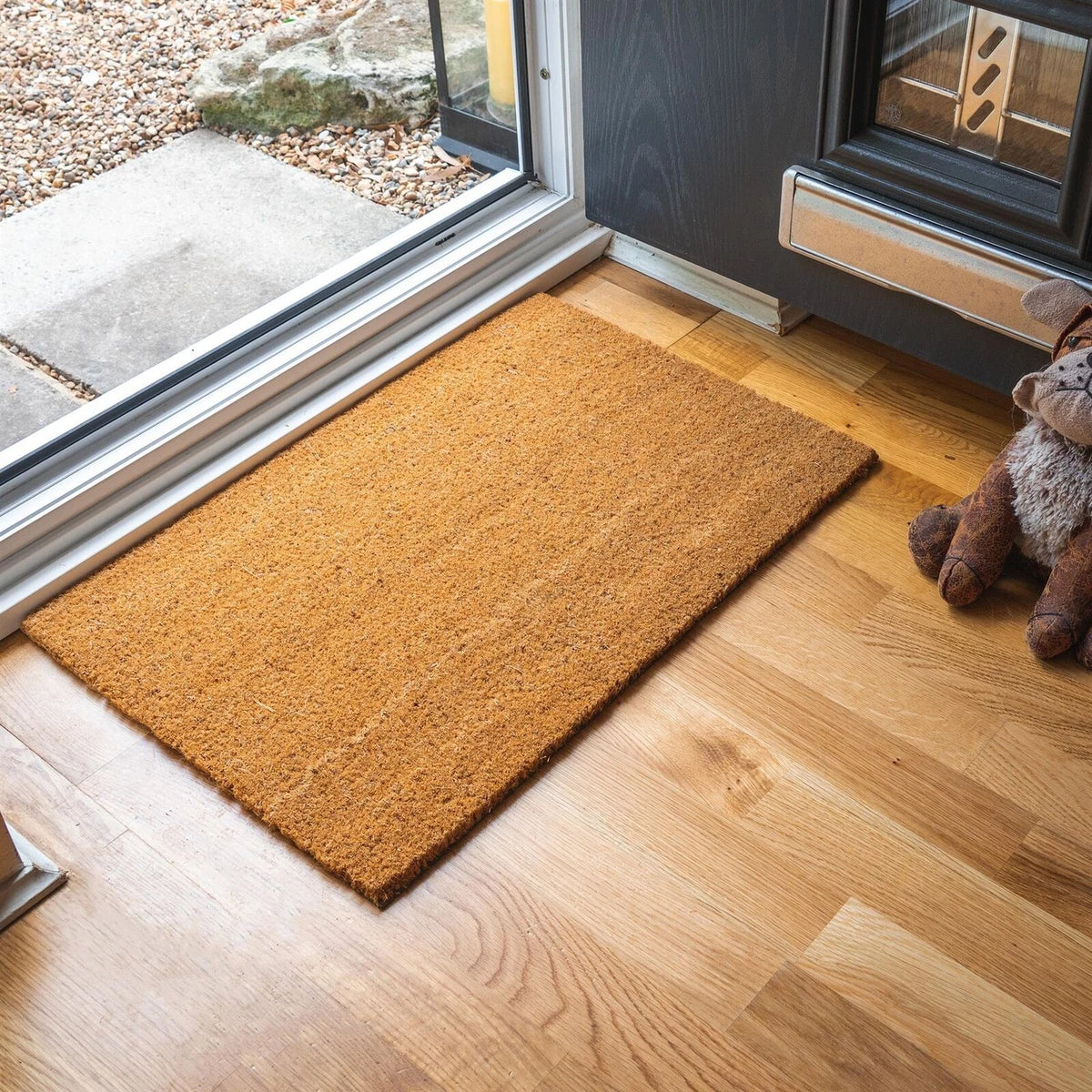 Heavy Duty Coir Welcome Matting Indoor/Outdoor Foyer Lobby Reception Door Mat